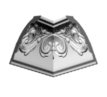 GP32 уголки к потолочному плинтусу