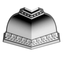 GP54 уголки к потолочному плинтусу