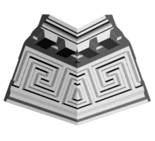 GP55 уголки к потолочному плинтусу