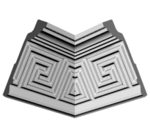 GP58 уголки к потолочному плинтусу