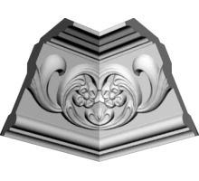 GP63 уголки к потолочному плинтусу