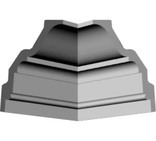 Уголки к потолочному плинтусу GP70