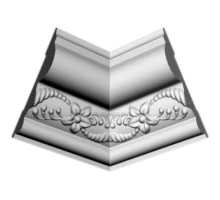 Уголки к молдингу из пенопласта GPM1