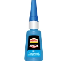 Универсальный секундный клей Супер Момент ремонт, 20 г