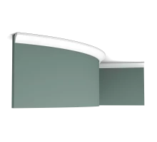 Гибкий потолочный плинтус C250F