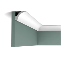 Плинтус потолочный без орнамента C260