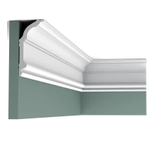 Гибкий потолочный плинтус C339F