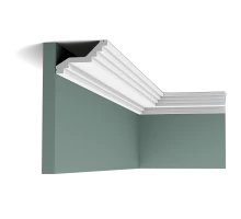 Плинтус потолочный без орнамента C400