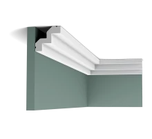 Плинтус потолочный без орнамента C602