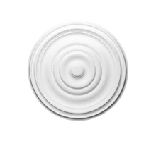 Гладкая потолочная розеткаR09