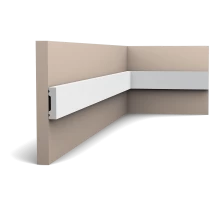 Плинтус из ударопрочного полимера SX162