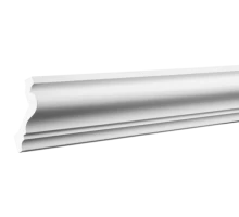 Плинтус потолочный без орнамента 1.50.100