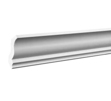 Плинтус потолочный без орнамента 1.50.105