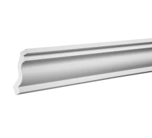 Плинтус потолочный без орнамента 1.50.143