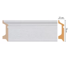 D122-70 ШК/16 Плинтус напольн.DECOMASTER(78*21*2400 мм)